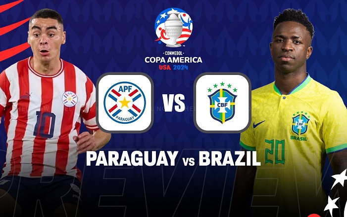 Paraguay vs Brazil National Football Team Lineups