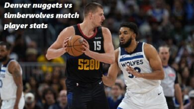 denver nuggets vs timberwolves match player stats